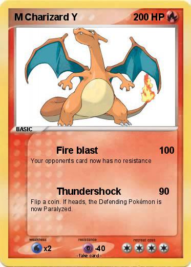 Pokemon M Charizard Y