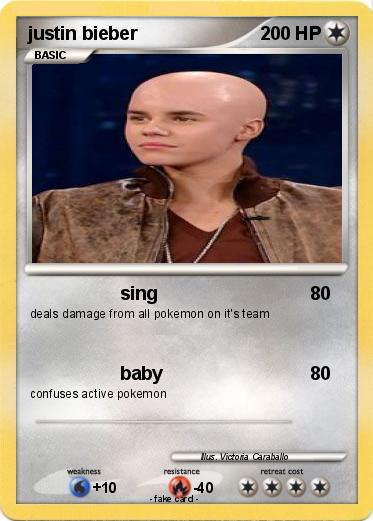Pokemon justin bieber