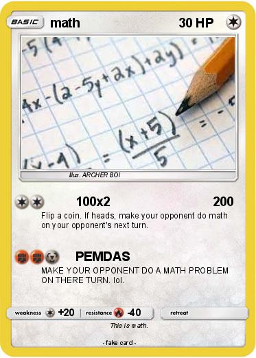 Pokemon math