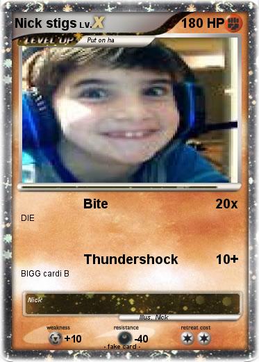 Pokemon Nick stigs