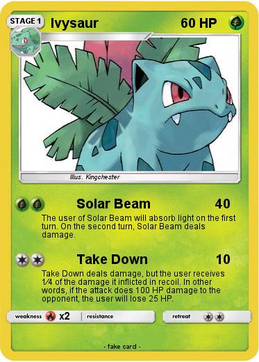 Pokemon Ivysaur