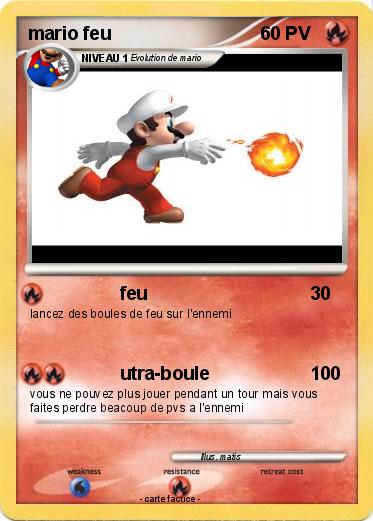 Pokemon mario feu