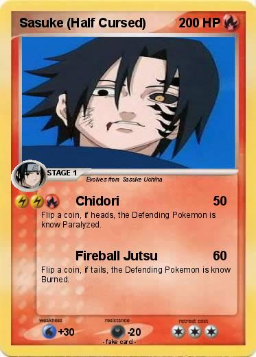 Pokemon Sasuke (Half Cursed)