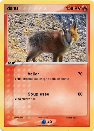 Pokemon dahu