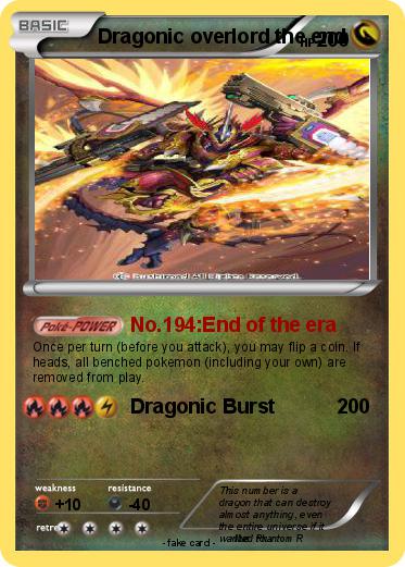 Pokemon Dragonic overlord the end