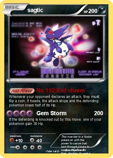 Pokemon sagtic