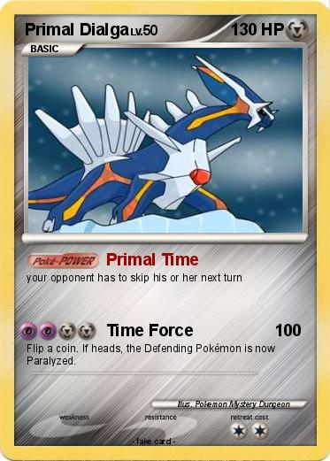 Pokemon Primal Dialga