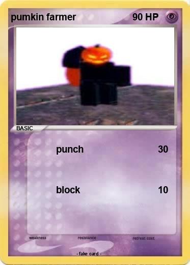 Pokemon pumkin farmer