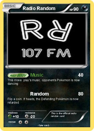Pokemon Radio Random