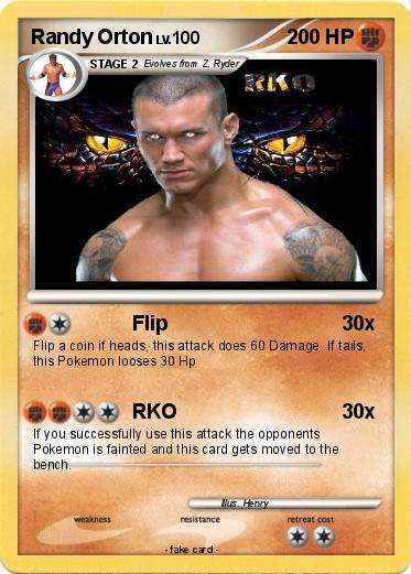 Pokemon Randy Orton