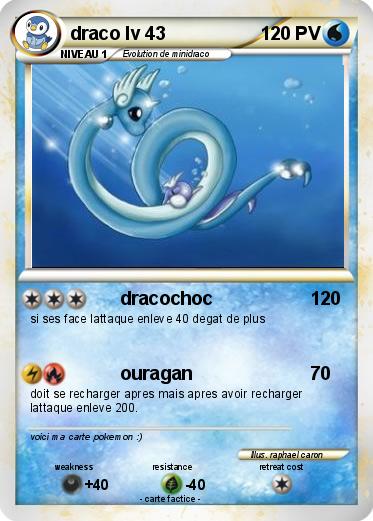Pokemon draco lv 43