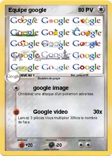 Pokemon Equipe google