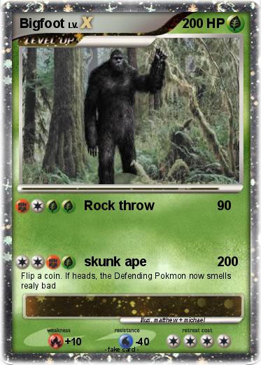 Pokemon Bigfoot
