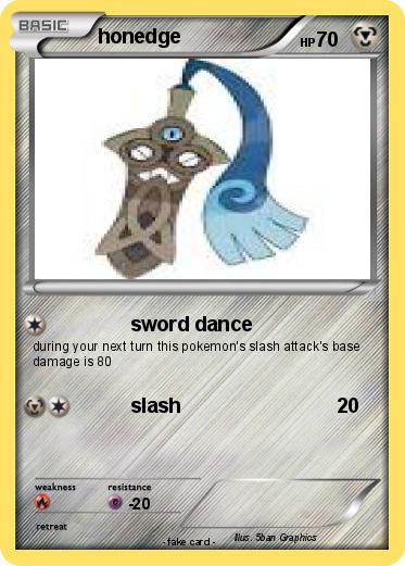 Pokemon honedge