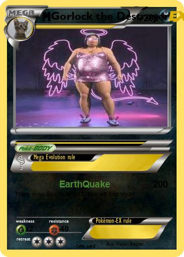 Pokemon Gorlock the Destroyer