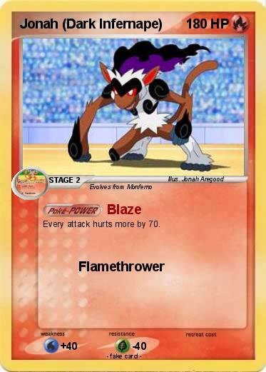 Pokemon Jonah (Dark Infernape)