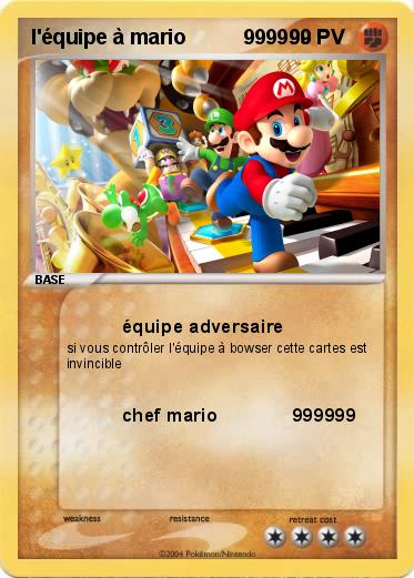 Pokemon l'équipe à mario          999999