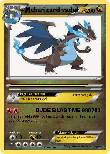 Pokemon charizard vader