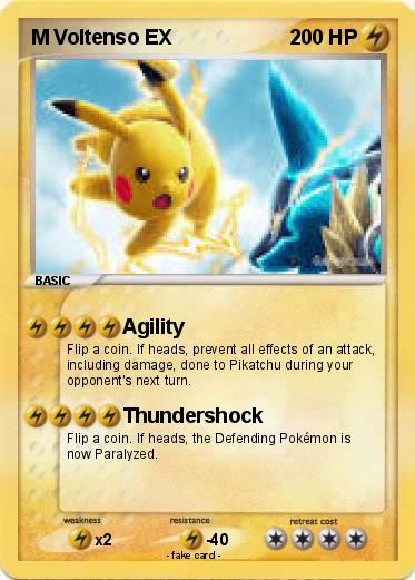 Pokemon M Voltenso EX