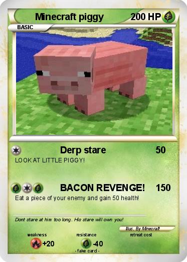 Pokemon Minecraft piggy