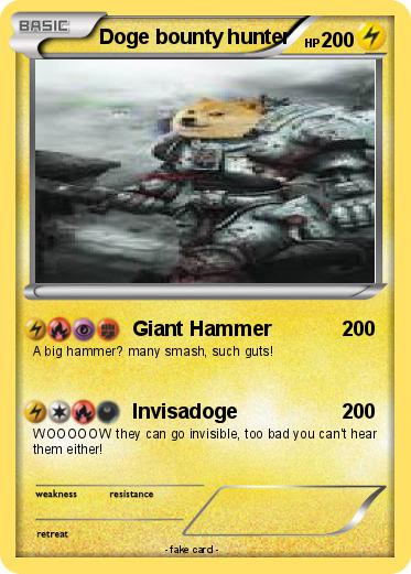 Pokemon Doge bounty hunter
