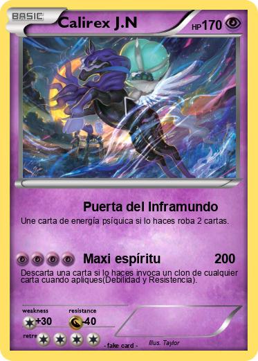 Pokemon Calirex J.N