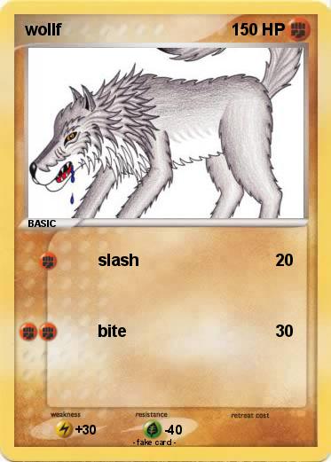 Pokemon wollf
