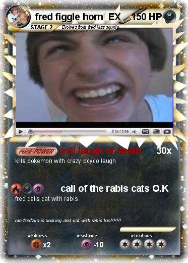 Pokemon fred figgle horn  EX