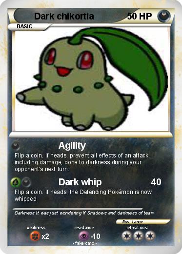 Pokemon Dark chikortia
