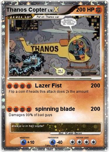 Pokemon Thanos Copter