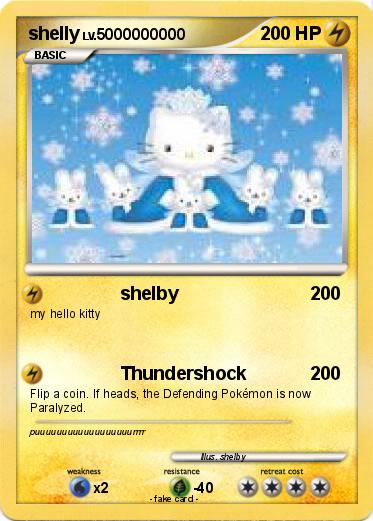 Pokemon shelly