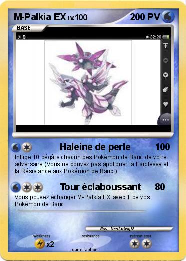 Pokemon M-Palkia EX