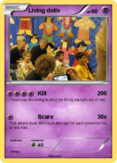 Pokemon Living dolls