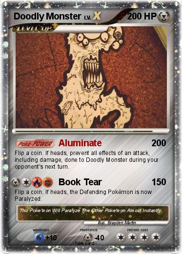 Pokemon Doodly Monster