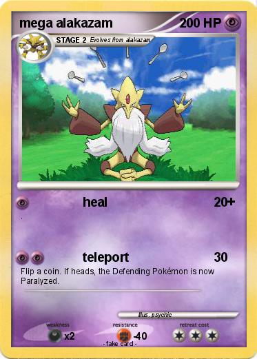 Pokemon mega alakazam