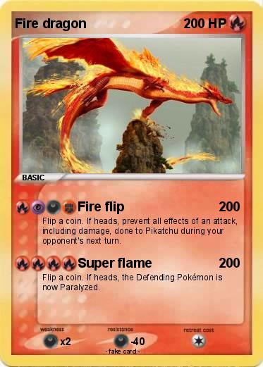 Pokemon Fire dragon
