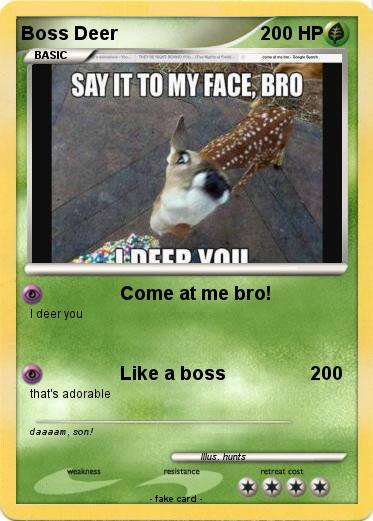 Pokemon Boss Deer