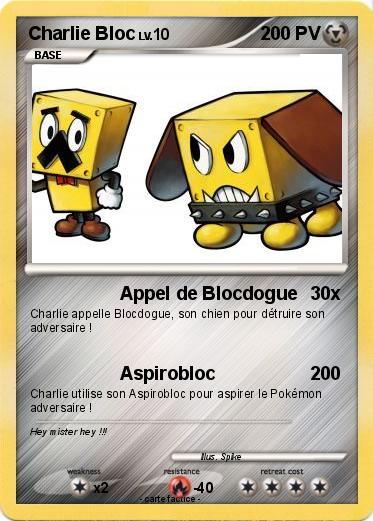 Pokemon Charlie Bloc