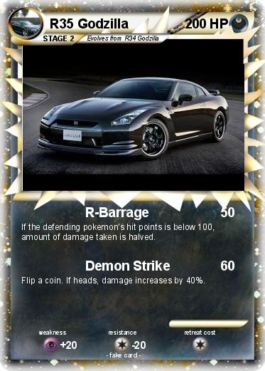 Pokemon R35 Godzilla