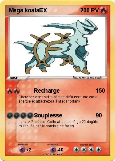 Pokemon Mega koalaEX