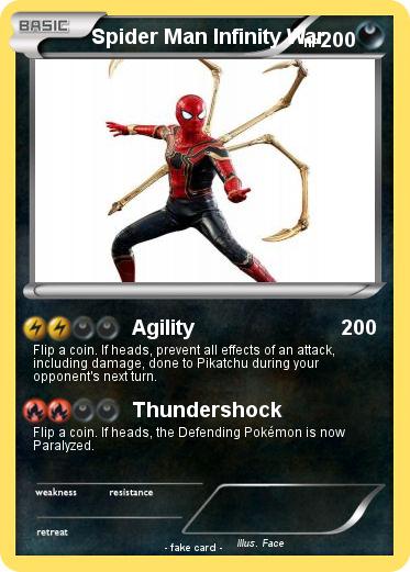Pokemon Spider Man Infinity War