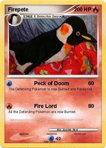 Pokemon Firepete