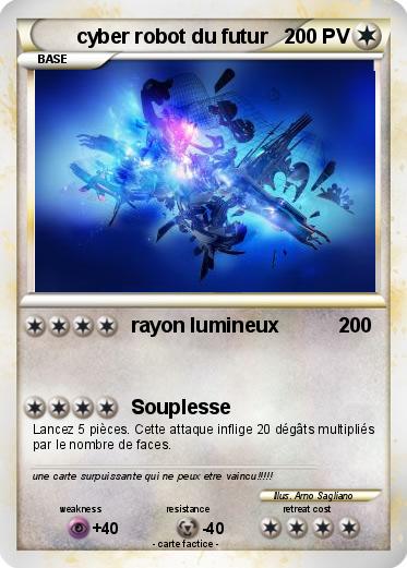 Pokemon cyber robot du futur