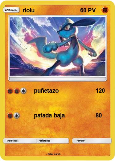 Pokemon riolu