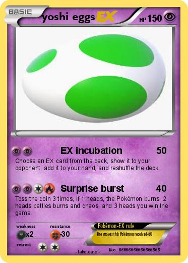 Pokemon yoshi eggs