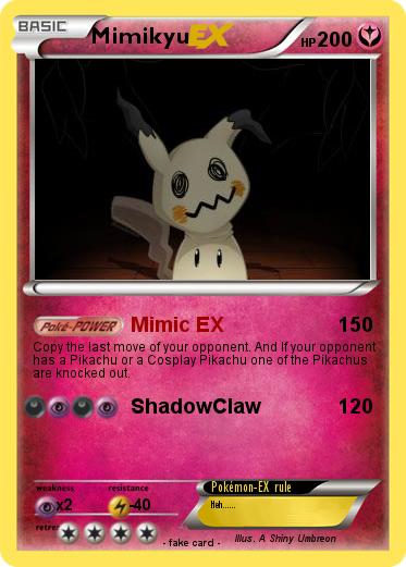 Pokemon Mimikyu