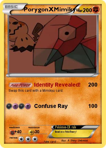 Pokemon PorygonXMimikyu