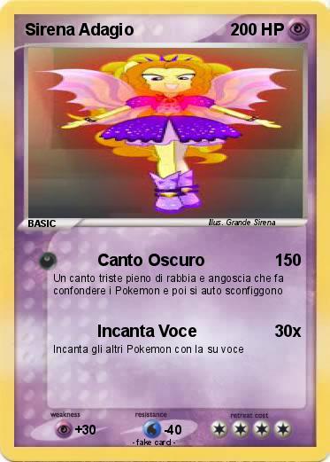 Pokemon Sirena Adagio