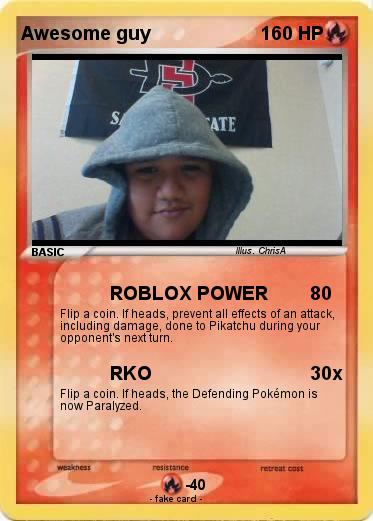 Pokemon Awesome guy