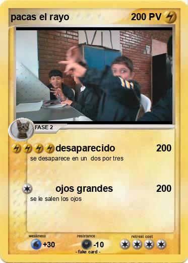 Pokemon pacas el rayo